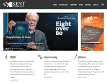 Tablet Screenshot of kentdisplays.com